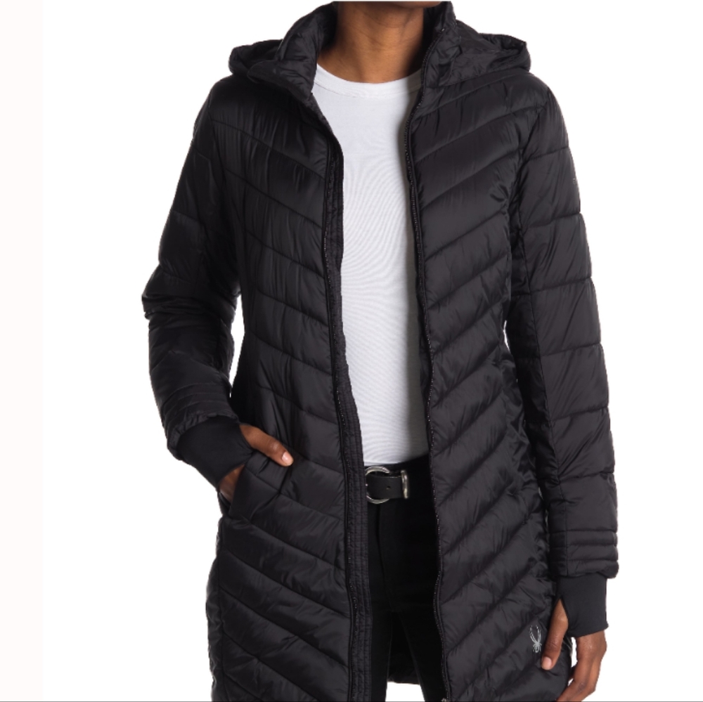 Boundless Water Resistant Long Puffer Coat
